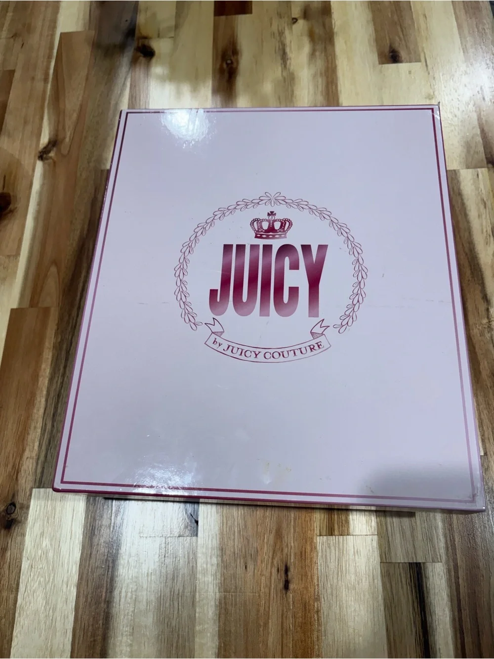 Juicy Couture Hot Pink Studded Convertible Wristlet & Coin Pouch Set